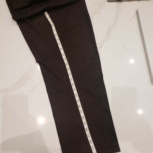 PENNINGTONS Brown straight leg denim brown jeans pants size 14 Coupe Chicago Fit - Picture 8 of 8